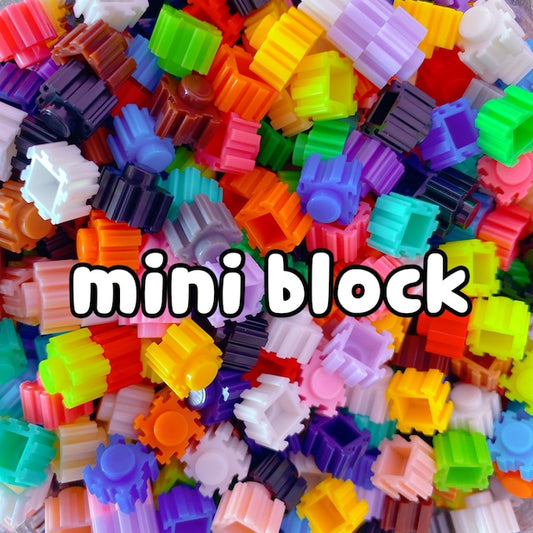 【約50g】ミニブロック mini block クランチスライム ゴリゴリスライム